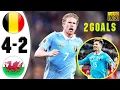 Download Lagu Belgium vs Wales 4-2 Highlights \u0026 All Goals 🔥 World Cup Qualifiers 2025 🔥 Kevin De Bruyne 2 Goals
