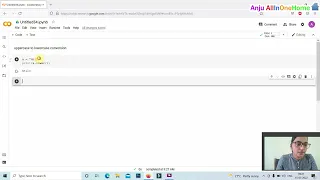 Python Program to Convert Uppercase to Lowercase Python String lower Method Tutorial Google Colab