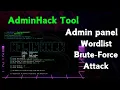 Admin Hack Tool Installation and Setup Penetration Testing Lab Tutorial