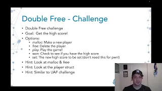 Vulnerability Classes - Double Free Exercise