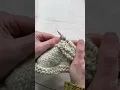 how to knit a Central Double Decrease CDD