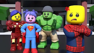 ROBLOX Brookhaven 🏡RP: Little Spiderman Challenge | Roblox Barry