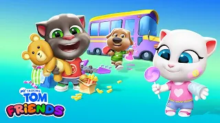 Bus Trip CHAOS 🚌💥 My Talking Tom Friends Update Gameplay