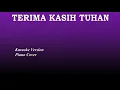 Download Lagu Terima Kasih Tuhan - Karaoke Version Piano Cover Nada Wanita