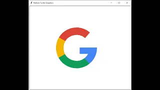 Google Logo in Python Day 1 of Logo Coding Challenge