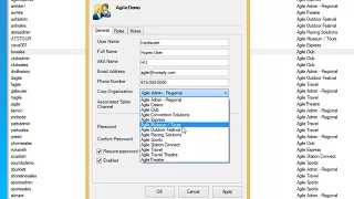 Creating a Username and Password