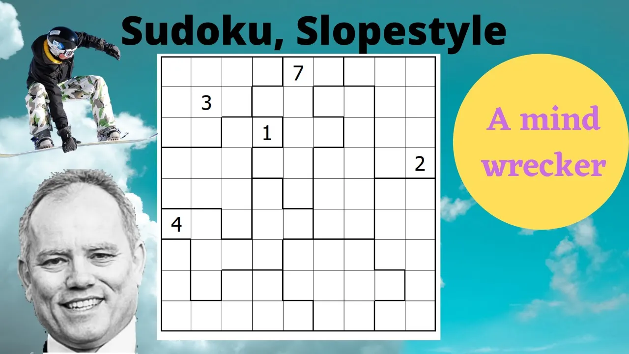 Sudoku, Slope-style