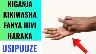 KIGANJA Cha KULIA KUSHOTO Kikiwasha FANYA Hivi UPOKEE PESA USIPUUZE ISHARA Hii 