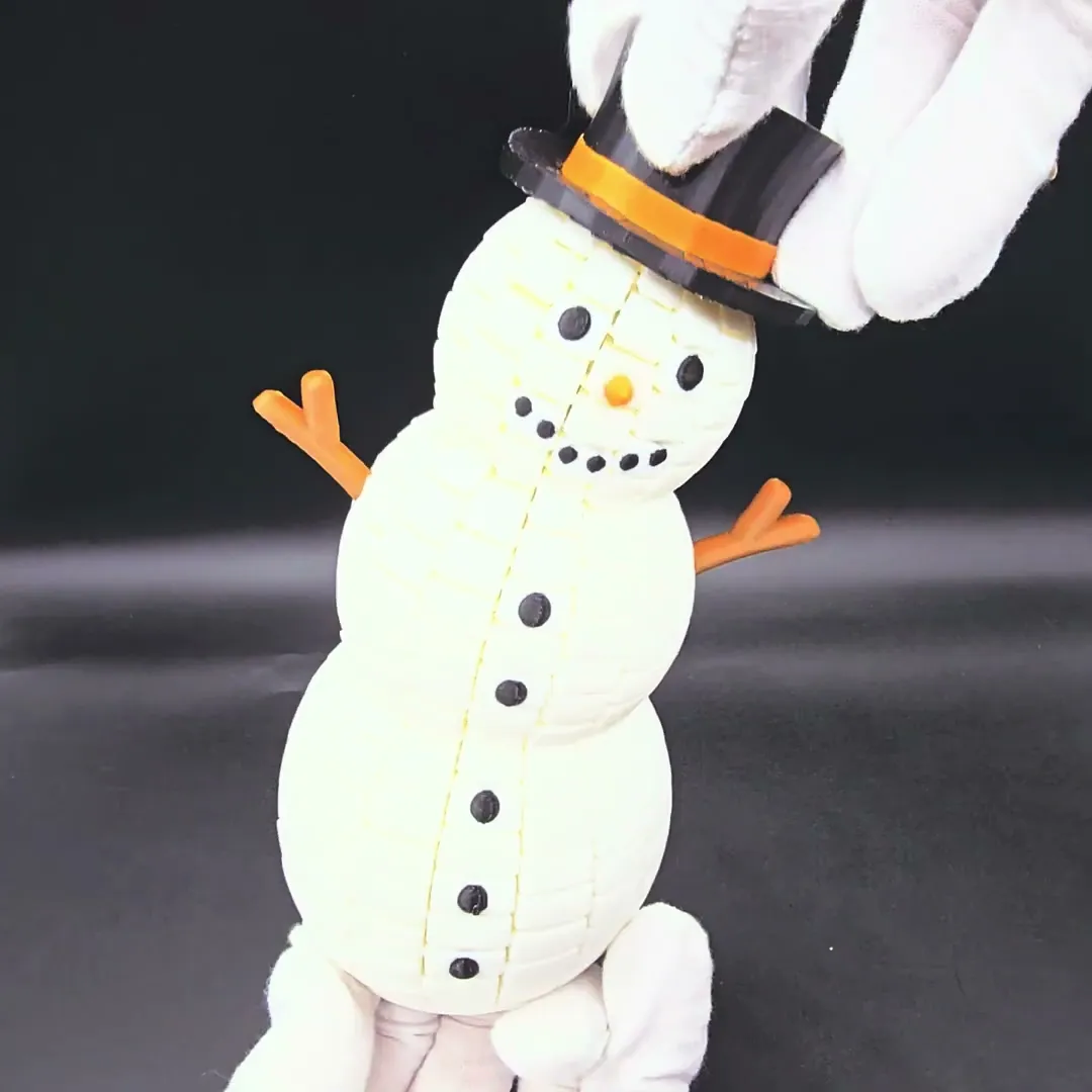 Flexi Snowman Fidget