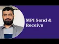 MPI Send and Receive Parallel Distributed Computing Lecture 8 Urdu Hindi