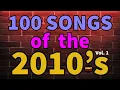 Lagu 100 Songs Of The 2010's | Greatest Hits of the 10's Vol. 1 | ChartExpress