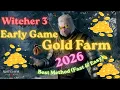 Witcher 3 Early Game Gold Farm 2026 - Best Method Fast Easy