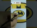Batman Logo Coloring Page