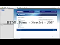 Tutorial-4 HTML Form submission to the Java Servlet