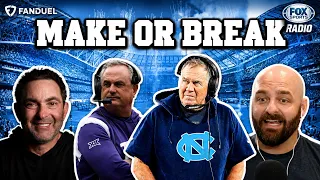 Can UNC Win and Get Back on Track Under Bill Belichick w Mike Golic Jr Stugotz and Company