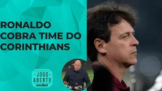 Ronaldo cobra jogadores do Corinthians: “Vamos jogar bola”