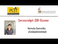 2D Game Development Project Java Institute PCJT Software Engineering Yenula Sanvidu