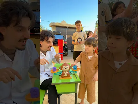 ضع الرقم الصحيح بميزان القرد 😱 وصدمة !!!