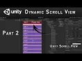 How to Create a Dynamic ScrollView in Unity Sticky ScrollView Tutorial