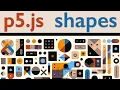 Basic Shapes in p5 js Programming for Artists Tutorial