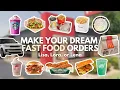 Make your DREAM Fast food orders Lisa Lora or Lena