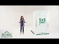 Size Estimator 5x5 storage unit