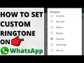 Download Lagu How to Set Custom Ringtone on Whatsapp | 100% Working Trick | Urdu/Hindi | 2022