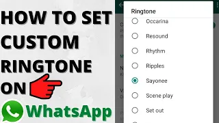 Download How to Set Custom Ringtone on Whatsapp | 100% Working Trick | Urdu/Hindi | 2022 MP3