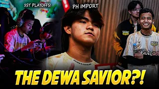 Download Dewa FINALLY QUALIFIES for the PLAYOFFS because of this PH IMPORT! is HE the Dewa SAVIOR! MP3