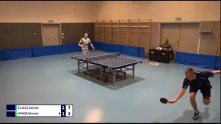 Tenis de Mesa ELIASZ ADRIAN VS MINDA MICHAL