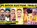 🔴GC DEBATE: CSK’s GREEN PLAN FOR KKR. IPL TRIALS LAST ROUND, MOCK AUCTION BY TEAMS.