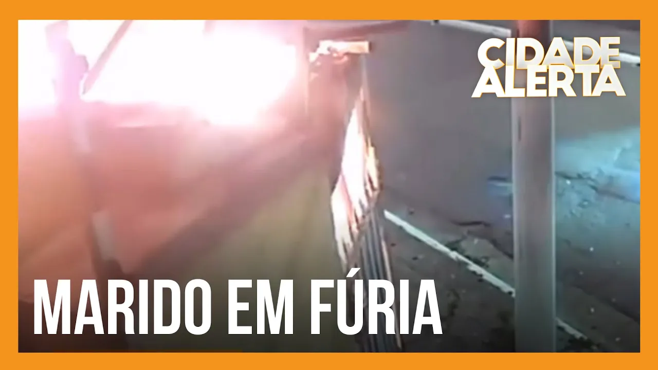 Fim do casamento teria levado marido a incendiar casa com crianças dentro