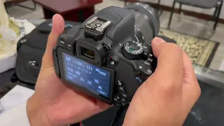 اسرع شرح تعليمي كاميرا كانون ٦٥٠ 