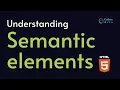25 Understanding Semantic Elements HTML Tutorial for Beginners
