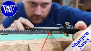 How To Sharpen A Hand Saw Rip Saw 