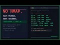 Python Port Scanner From Scratch No Nmap Just Sockets
