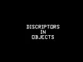 Mastering JavaScript Object Descriptors in 2 Minutes Quick Tips for Developers