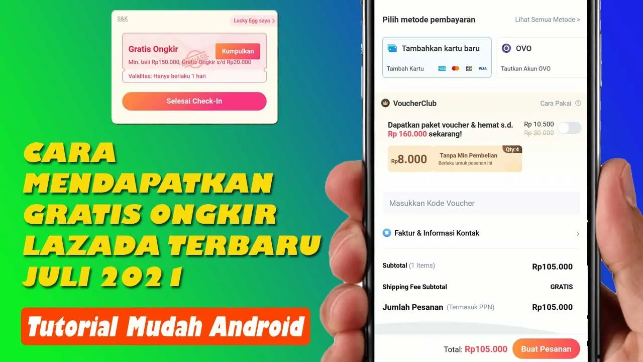 Cara salin kode voucher lazada 2020