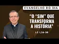 Lagu EVANGELHO DO DIA 20/12 (sábado): O “SIM” QUE TRANSFORMA A HISTÓRIA Lc 1,26-38