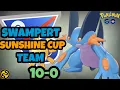 Top Swampert Team in Sunshine Cup Great League Pokemon Go Battle League