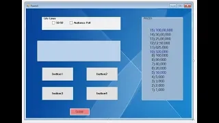 Create Quiz Game KBC GAME C windows form