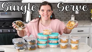 Make-Ahead Meals 3 Recipes 15 Single Serve Freezer Portions