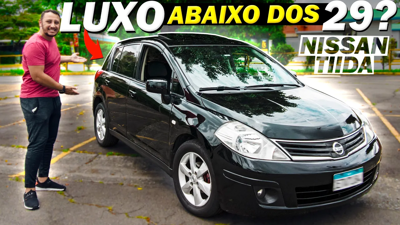 UM CARRO INJUSTIÇADO LUXUOSO ABAIXO dos 30 MIL????? NISSAN TIIDA SL