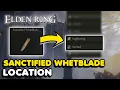 How To Unlock Lightning Sacred Weapon Affinity In Elden Ring Sanctified Whetblade Location