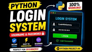 Create Username Password Authentication with Python