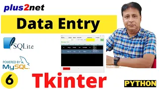 Tkinter SQLite Data Entry Tutorial Build a Python GUI Application to store in different databases