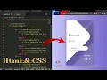 ASMR Programming - Create Login Form In HTML CSS No Talking
