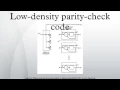 Low-density parity-check code