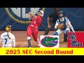 Ole Miss vs Florida Softball Game Highlights 2025 SEC Second Round