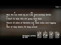 9 to 5 Hudson Westbrook - Guitar Chords/Play Along